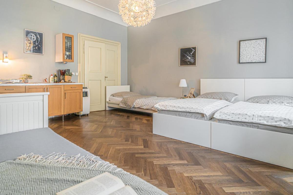Bright Studio Close To Charles Bridge And Prague Castle Apartment Екстериор снимка