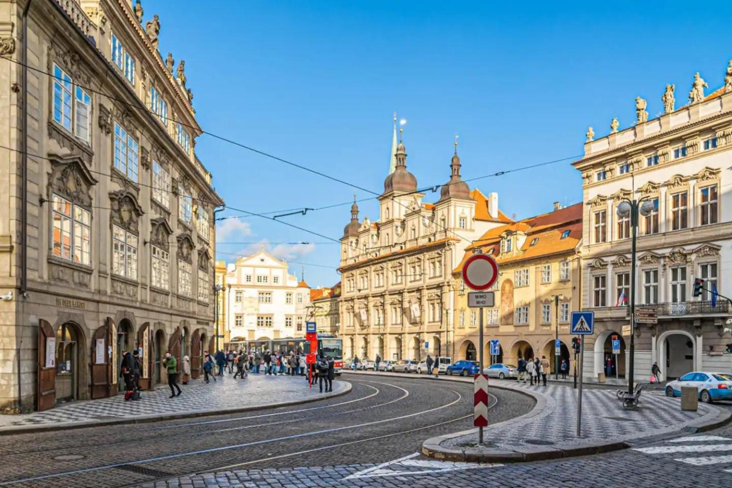 Bright Studio Close To Charles Bridge And Prague Castle Apartment Екстериор снимка